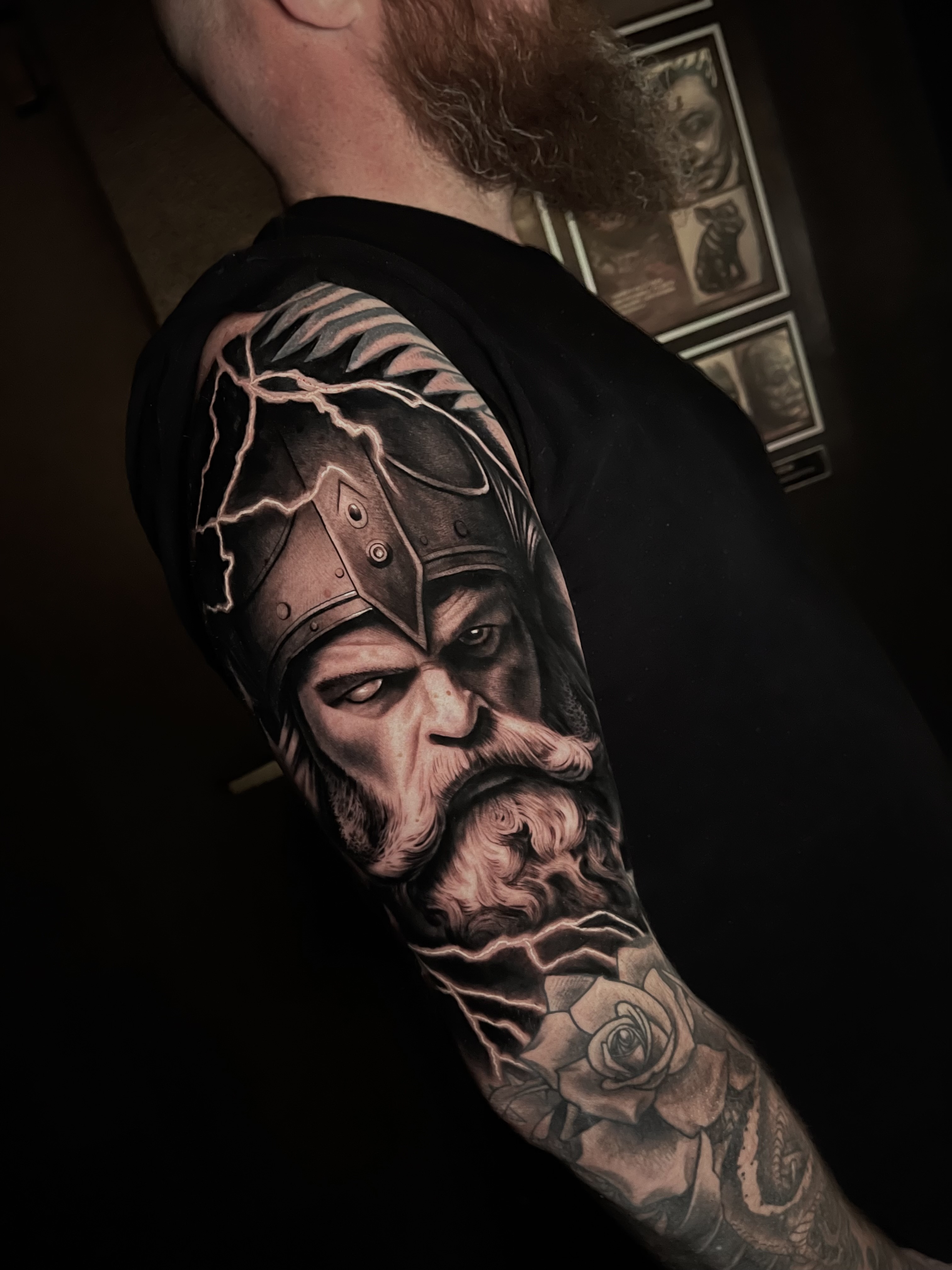 57 Cool Odin Tattoo Designs for Men [2023 Inspiration Guide]  Viking  warrior tattoos, Warrior tattoos, Viking tattoos for men