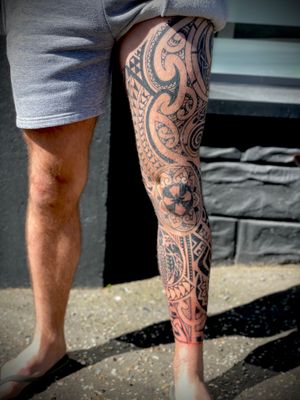 Mixed tribal styles by Mike Wall 