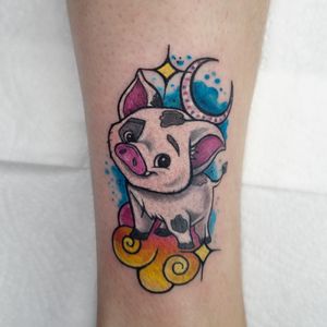 Pua Pig Disney Tattoo