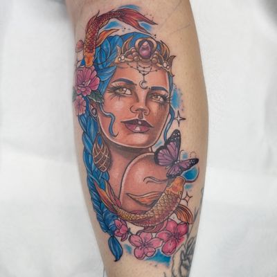 Pisces Zodiac Lady