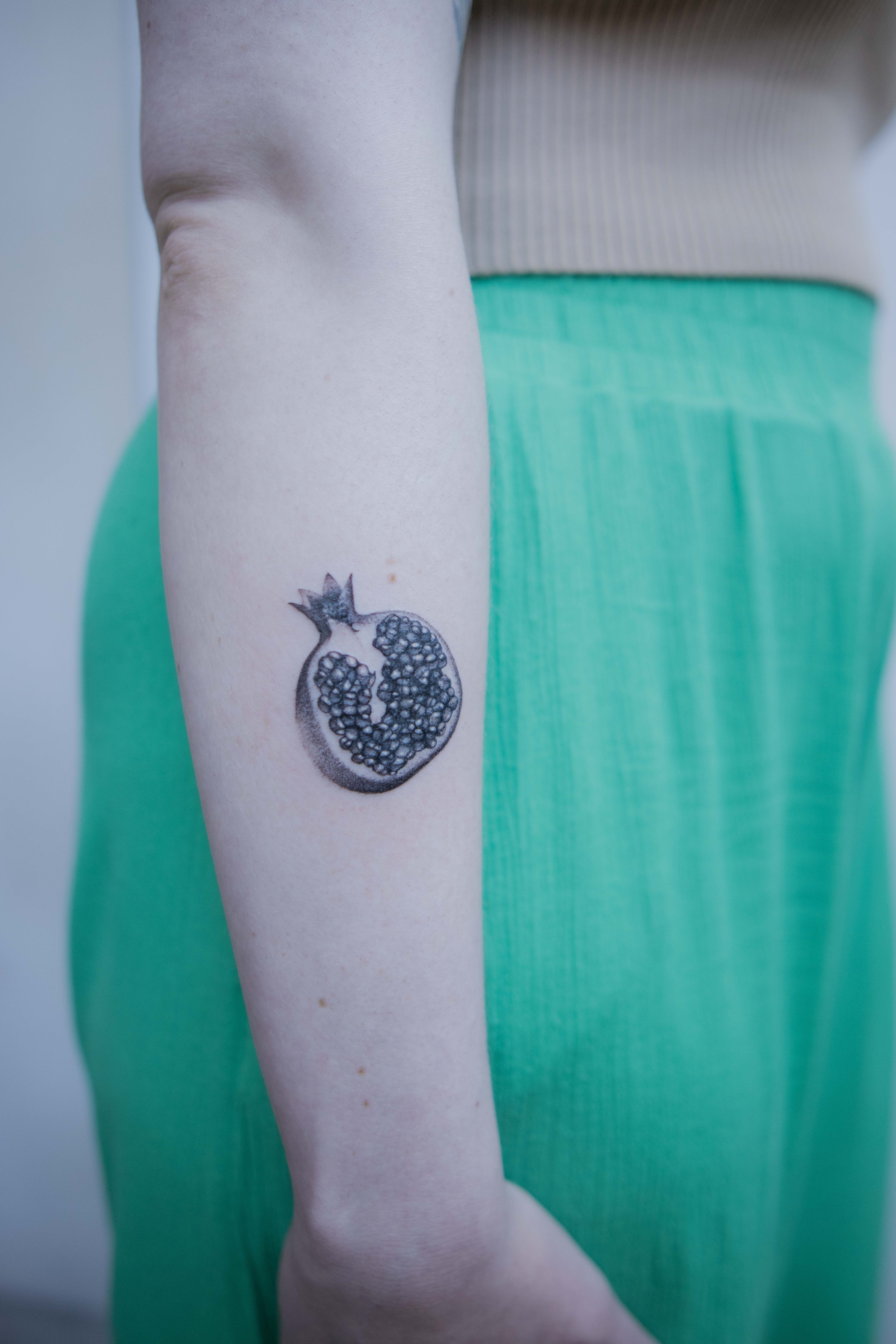 10 Best Pomegranate Tattoo Ideas Collection By Daily Hind News  Daily Hind  News