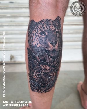 Any Tattoo & Tattoo Removal-Piercing inquiry 🧿 📱Call:- 9558126546 🟢Whatsapp:- 9558126546 #leopardtattoo #leotattoo #jaguartattoo #leopardart #liontattoo #bigcattattoo #jungletattoo #animaltattoo #calftattoo #realismtattoo #realistictattoo #blackandgreytattoo #blackandwhitetattoo #tattoodesign #tattooart #tattooidea #animalportrait #animalportraittattoo #portrait #tattoo #tattoos #mrtattooholic #tattoostudio #ahmedabad #ahmedabadtattoo #ahmedabad_instagram #trendingtattoo #sexytattoo #realismart #legtattoo