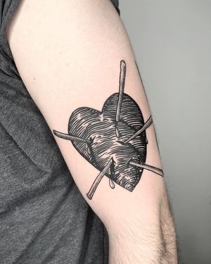 heart engraving