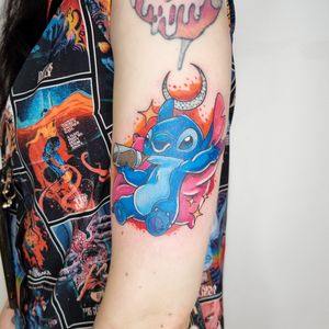 Disney Stitch Tattoo