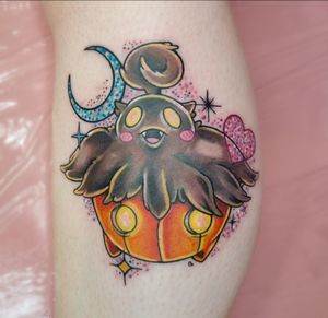 Pumpkaboo Pokemon Tattoo