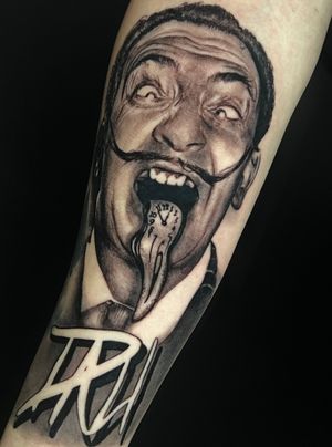 Dali concept I’ve been waiting to tattoo