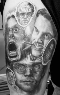 Fully healed homage to Evan Peters and some of his most famous characters