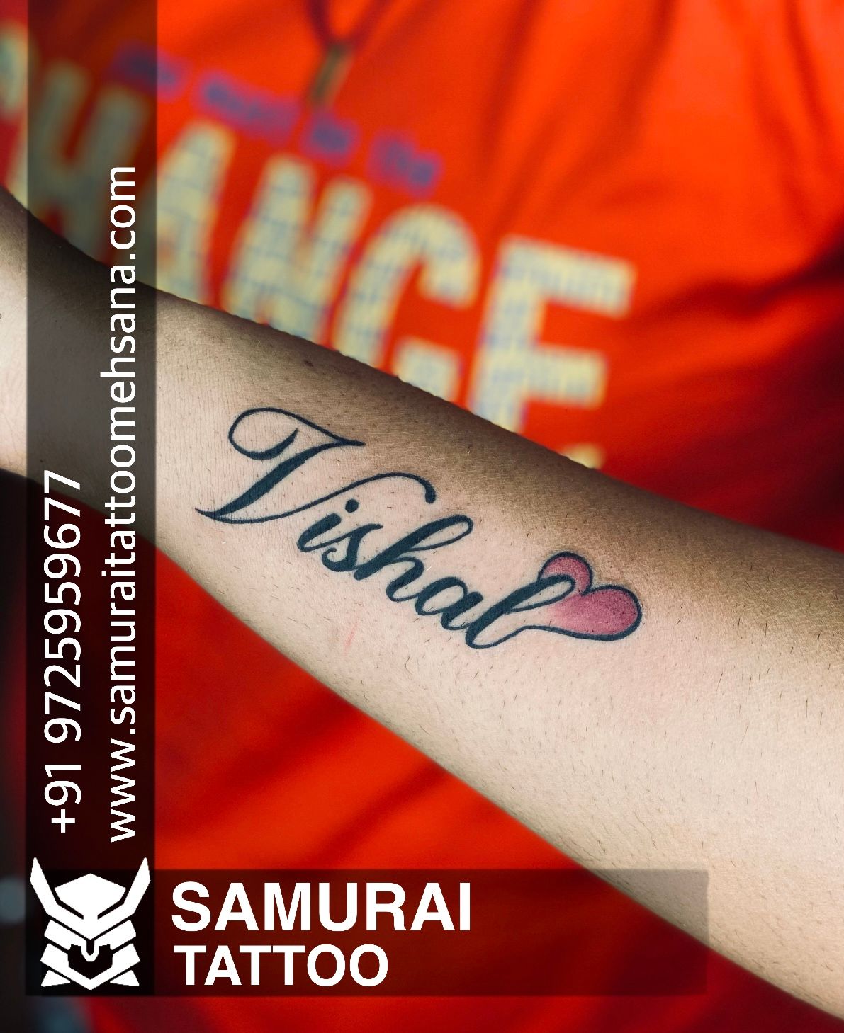 Share more than 67 love vishal name tattoo super hot  thtantai2