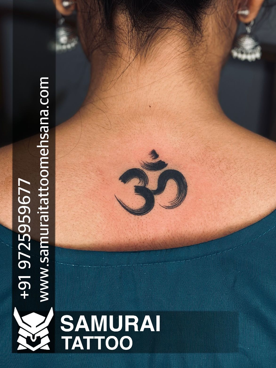 Buddha Tattoo Studio - This Om symbol tattoo is at its best hosting Lord  Shiva, it symbolizes the true role of God, the creator, preserver, and the  destroyer. For more ethnic tattoo