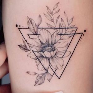 Floral Black&White Tattoo