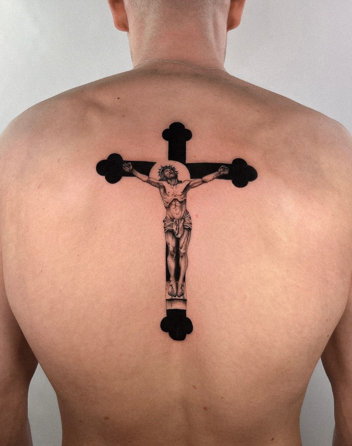 Jesus Cross Tattoo Silhouette @ Silhouette.pics