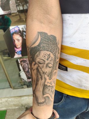 Shiva tattoo // After healing#peaceanddiamondtattoostudio