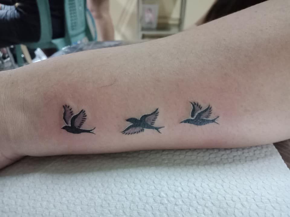 rasta bird tattoo