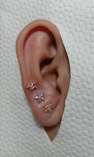 Ear Piercing (Triple Lobe)