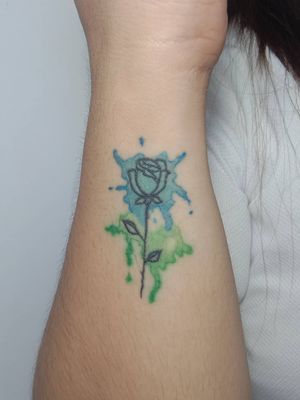 Watercolor Rose