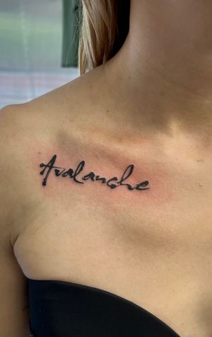 Lettering Tattoo Amsterdam 
#letteringtattoo #tattooartistsamsterdam #claudiafedorovici #blackworktattoo #finelinetattooartist 