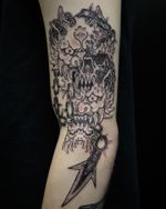 Oni #oni #onifans #kani #tattooinspiration #txttoo #japanesecollective #japanesetattoo #skulltattoo #japaneseskull #radtattoos #skull #irezumi #hannya #hannyatattoo #irezumidaily #japanesetattooart #skullart #tradwork #tradworkers #tradworkerssubmission #radtrad #irezumiart