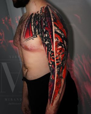 Abstract tattoo by Abel Miranda +info and NEXT DESTINATIONS 635808506