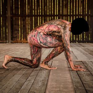 Abstract Bodysuit by Abel Miranda Tattoo