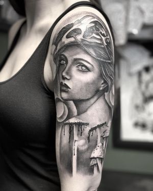 Tattoo Uploaded By Hammersmith Tattoo London Portrait Black Grey Tattoo Uploaded By Hammersmith Tattoo London Portrait Black Grey