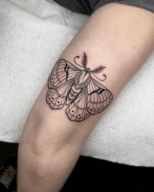 Neo Traditional Butterfly Tattoo done at Hammersmith Tattoo London
