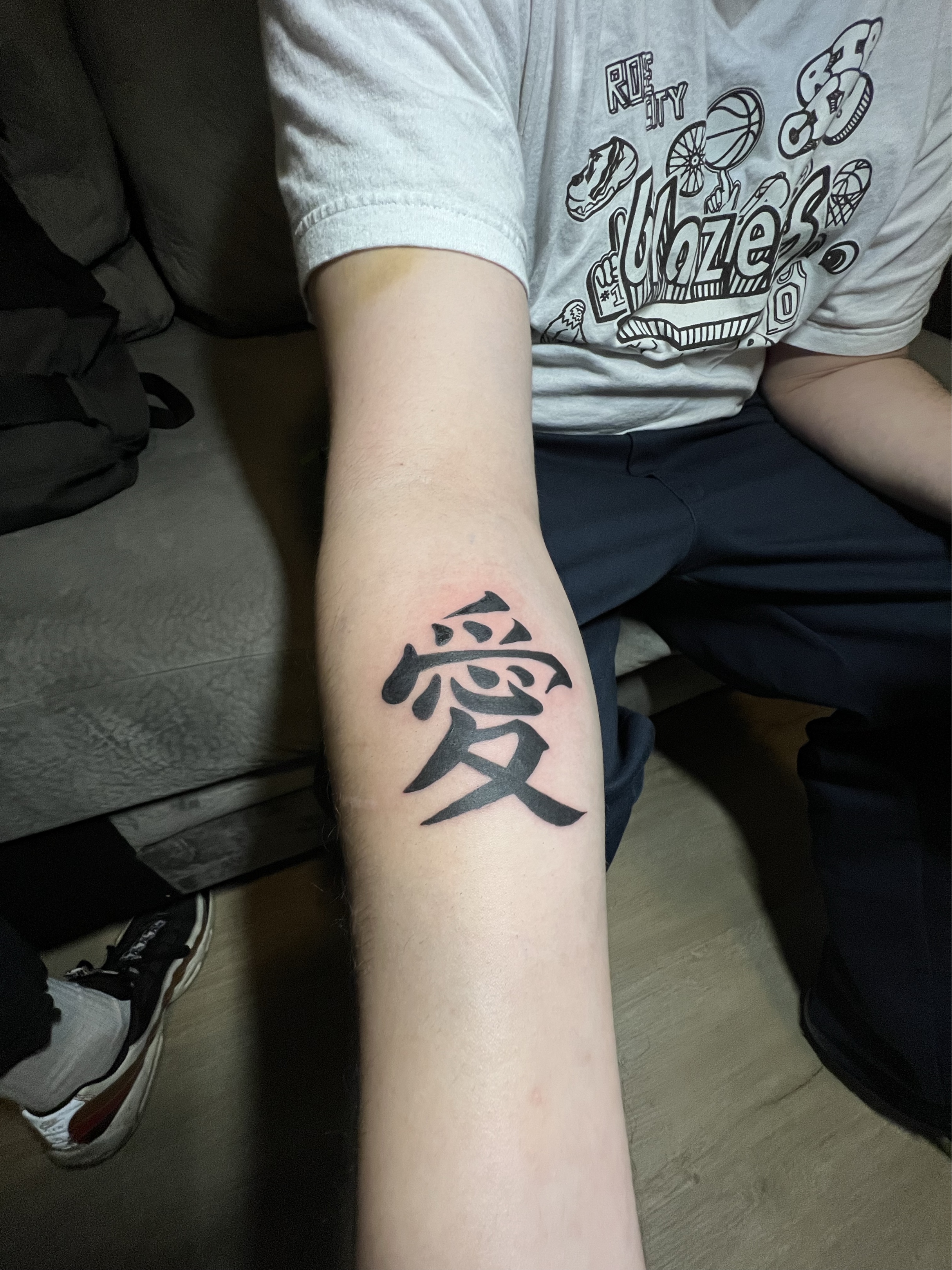 kanji gaara tatuagem