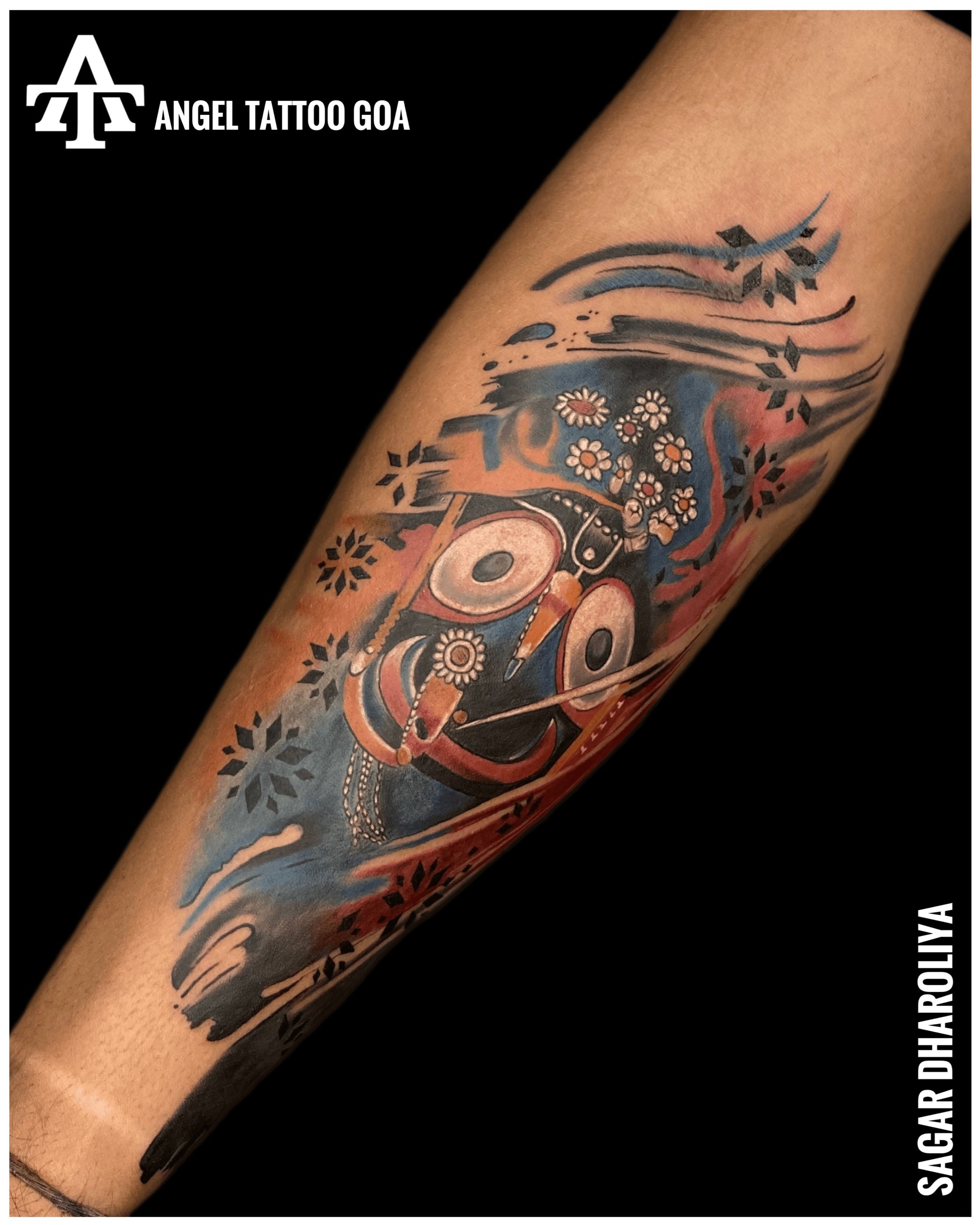 Jagannathji Tattoo  Krishna tattoo Special tattoos Tattoos