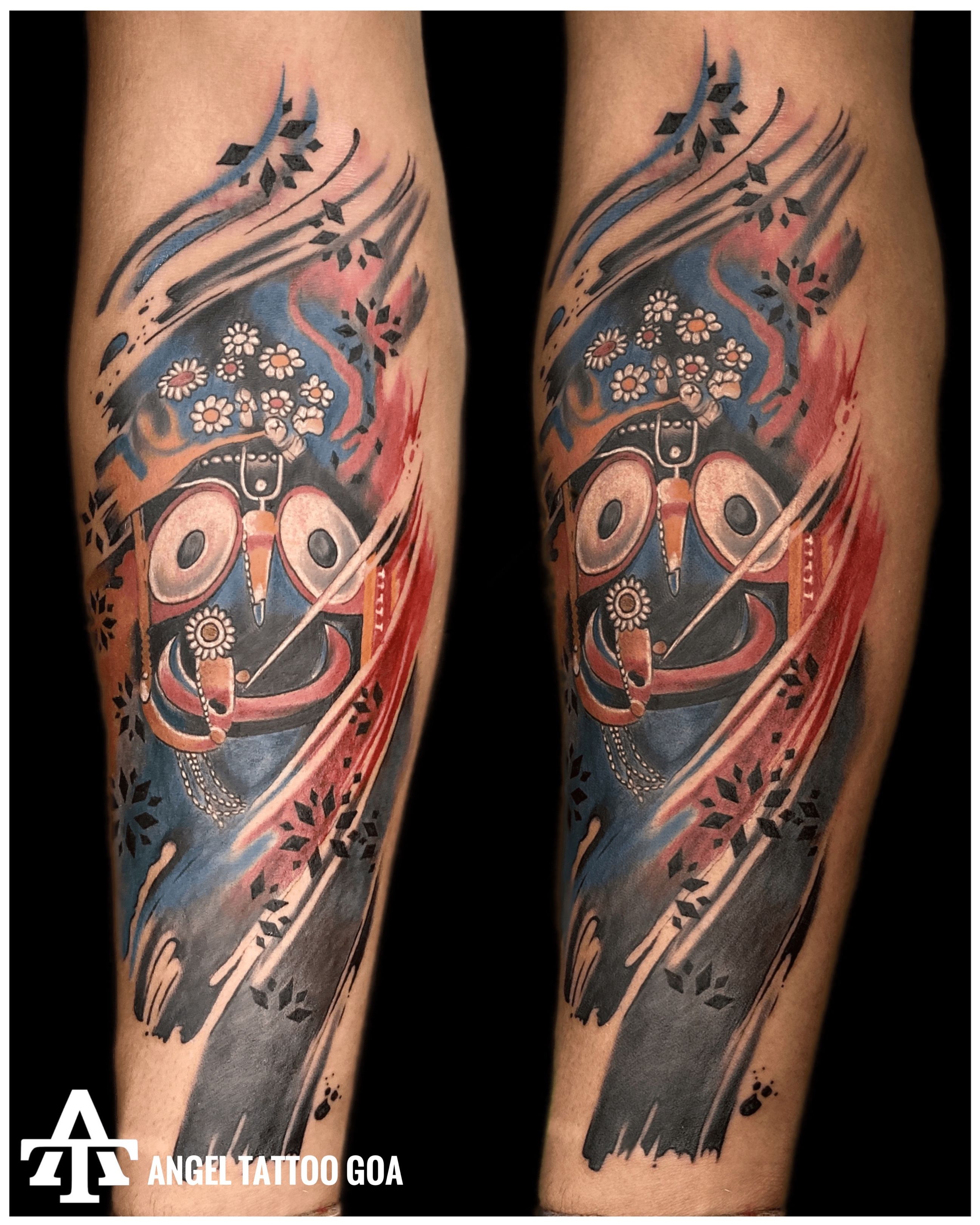 Dotwork yantra tattoo by Rks Tattoo studio Goa India. -