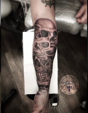 3 Skulls Tattoo