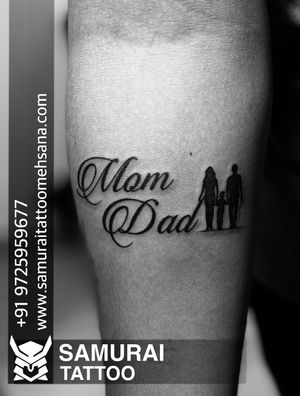 Mom tattoo |dad tattoo |Mom dad tattoo |Tattoo for mom dad