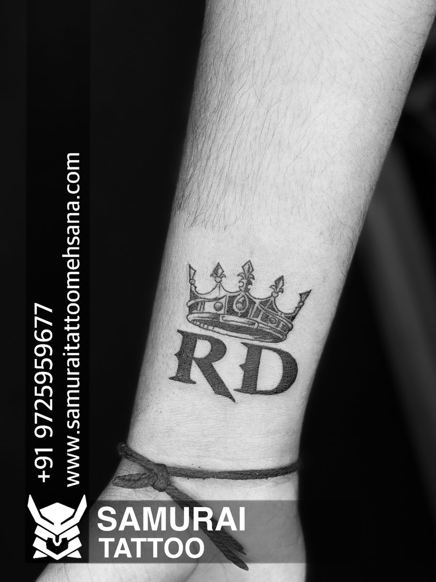 Tattoo uploaded by Vipul Chaudhary • Rd logo tattoo Rd font tattoo Rd