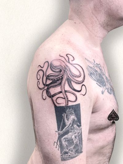 An octopus tattoo is always a good tattoo!