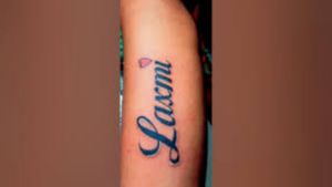 Laxmi Jain tattoo 