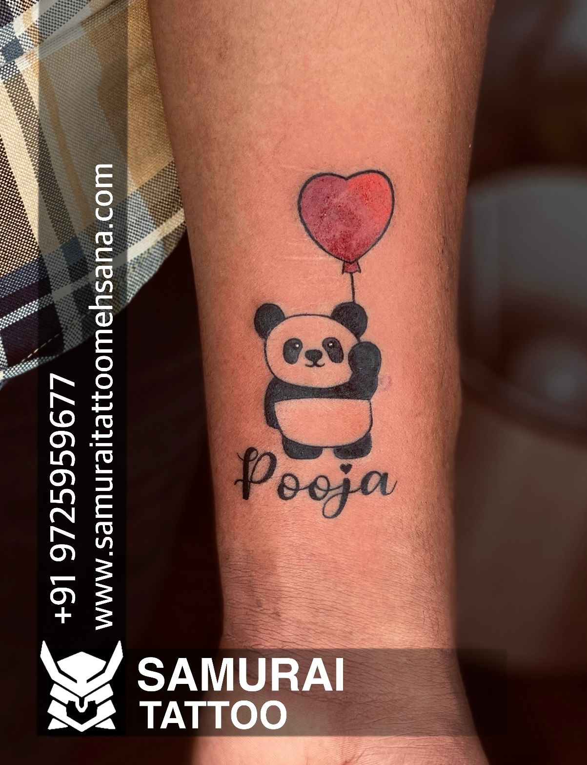 Panda Temporary Tattoo - Etsy