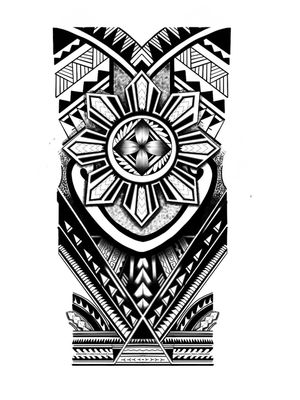 Tattoo uploaded by espirito aloha • Polynesian leg • Tattoodo