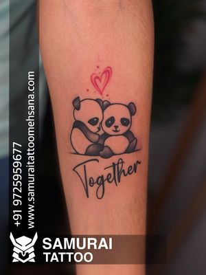 Panda tattoo |Panda tattoo design |Panda tattoo ideas |tattoo for girls 