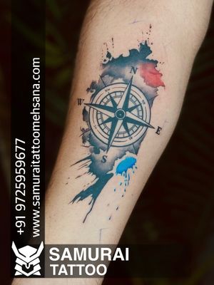 Compass tattoo |Compass tattoo ideas |Tattoo for boys |Boys tattoo