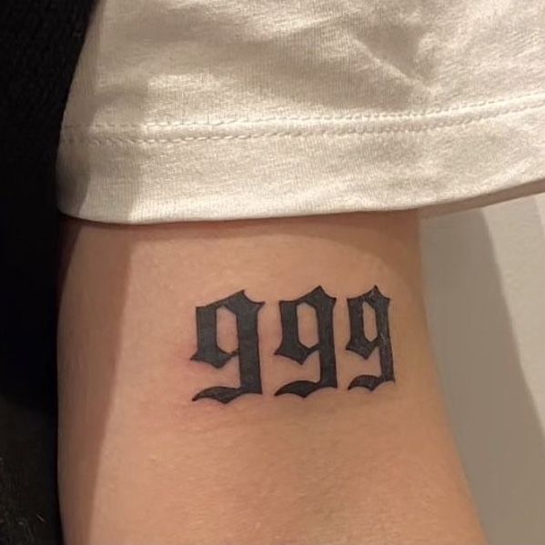 999 Tattoo Meaning Symbolism and Interpretations