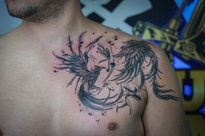 Phoenix tattoo 