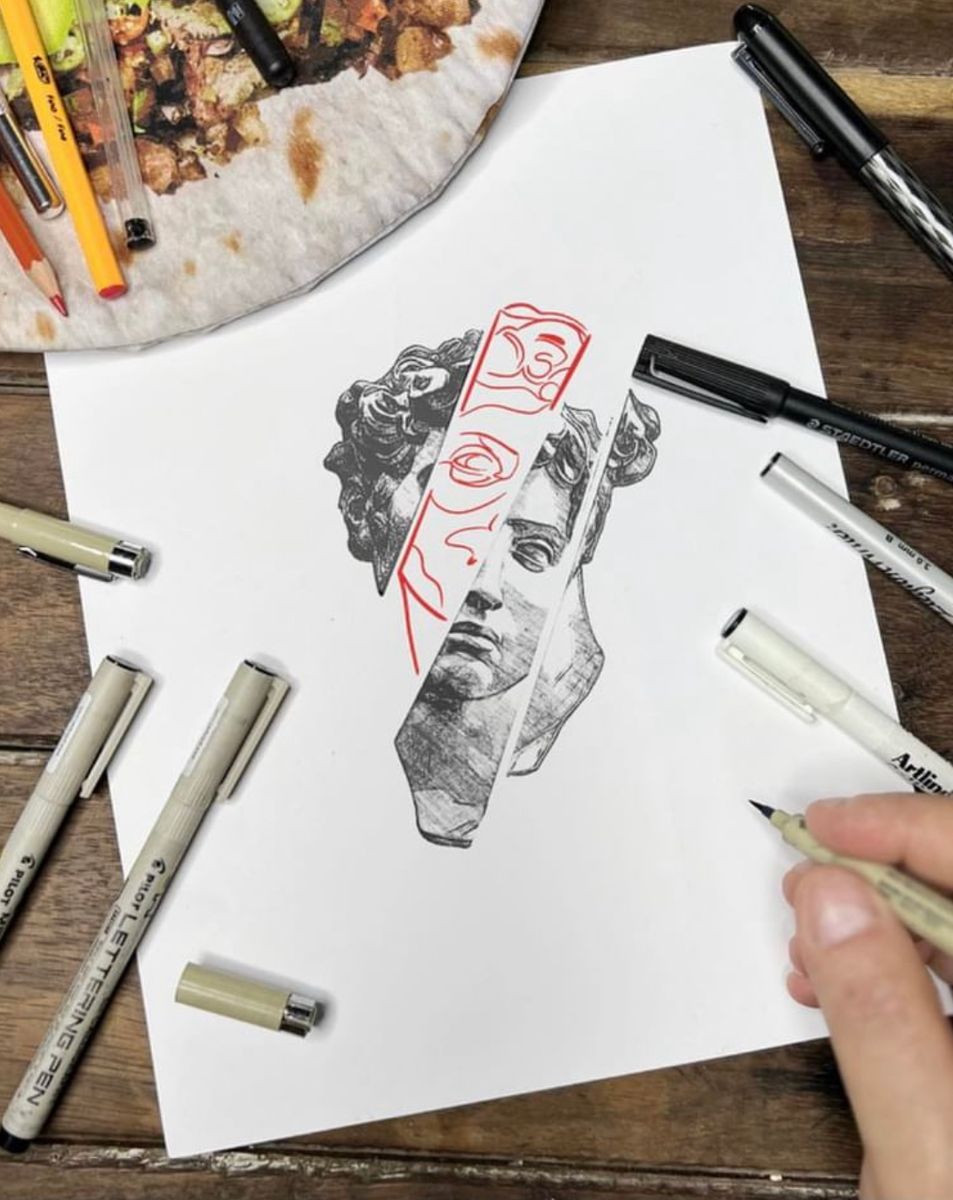 Tattoo uploaded by vampyrotattoo • Floral Sculpture Tattoo Design