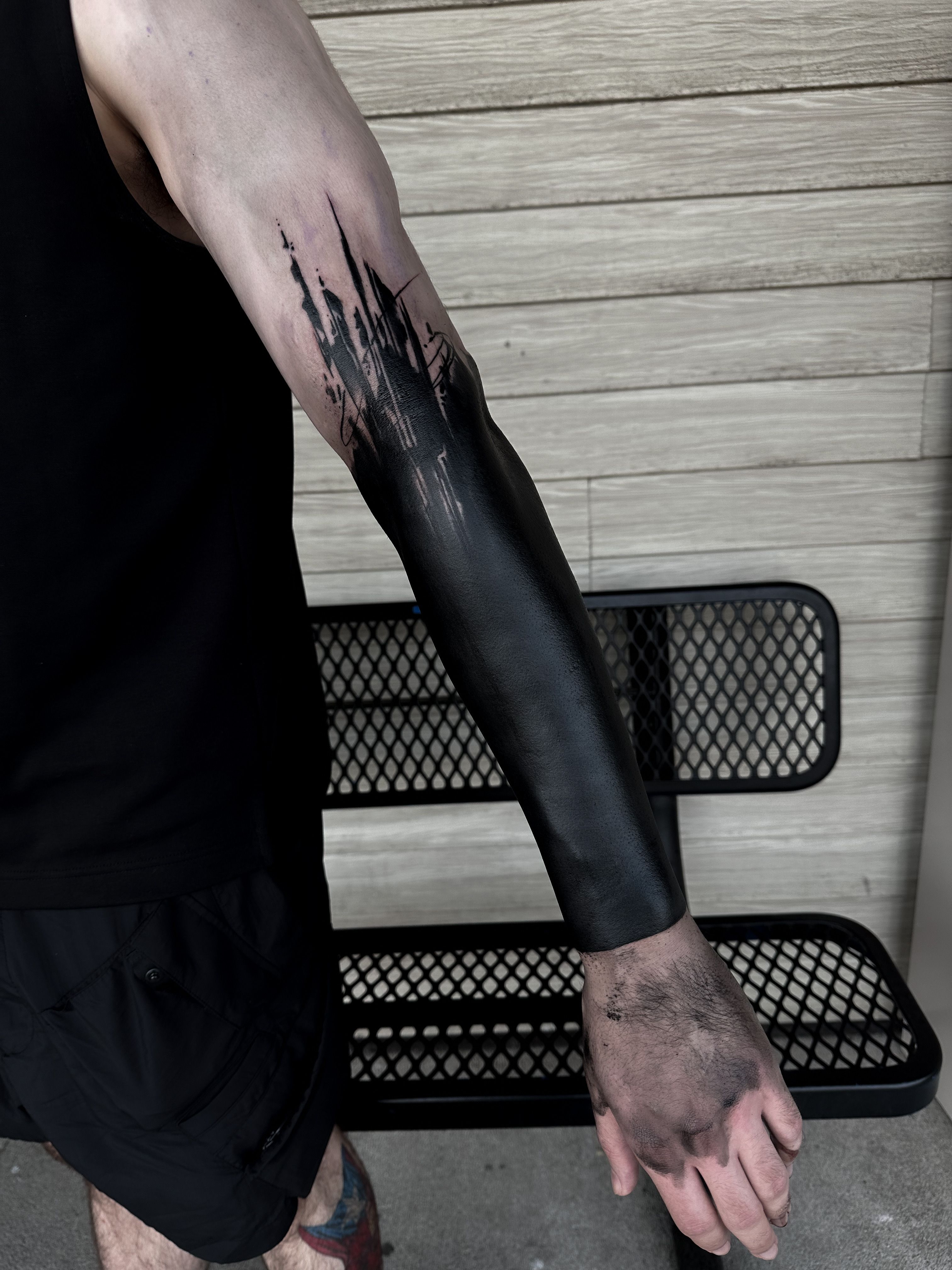 Tattoo uploaded by TariQ Fowler • Beast Hand tattooo freehand claw marks •  Tattoodo