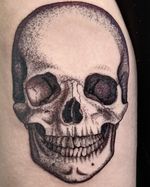 Stippled Skull