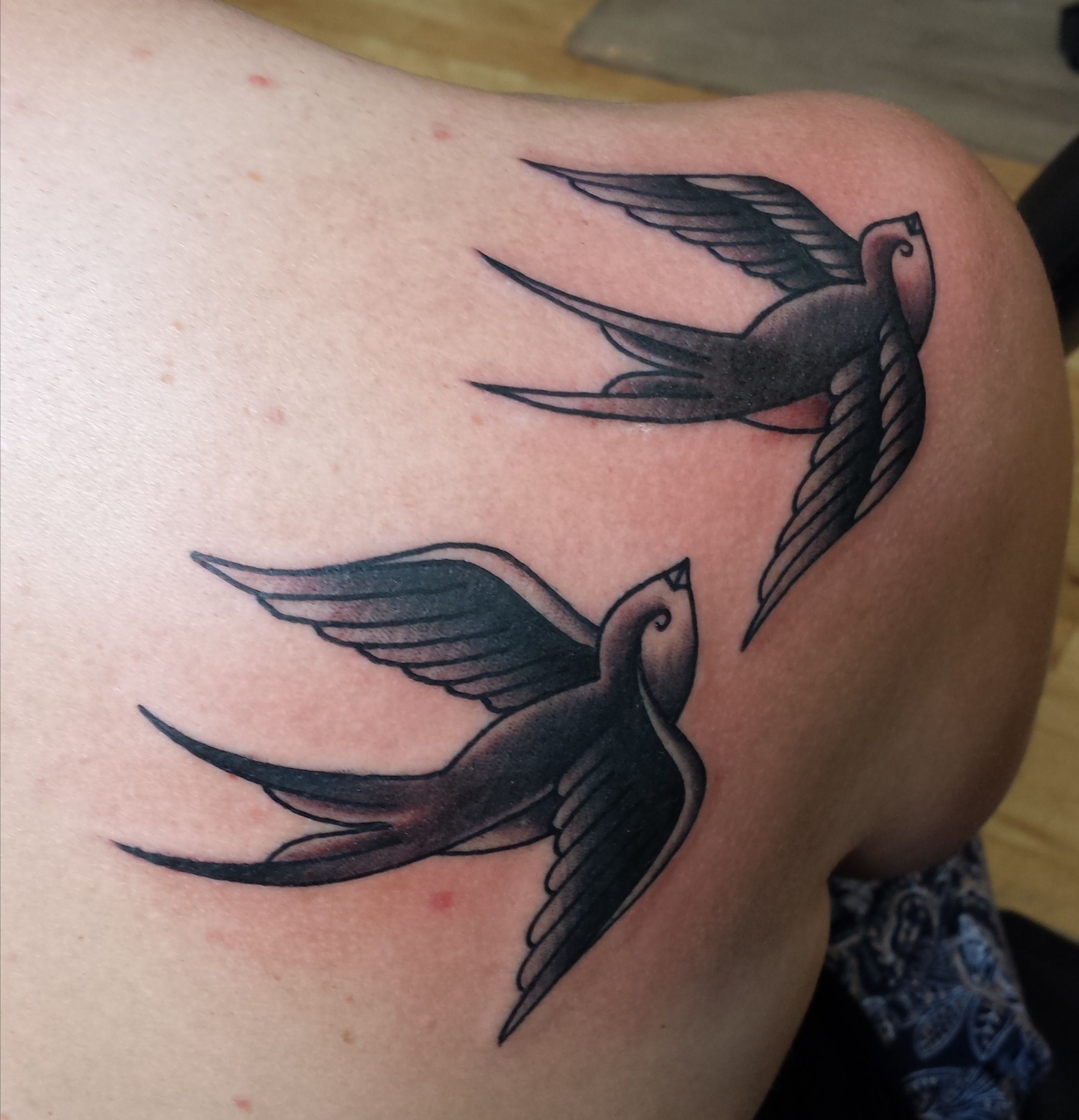 Sparrow by Jonny Daggers from Keys and Kites New Haven, Connecticut :  r/traditionaltattoos