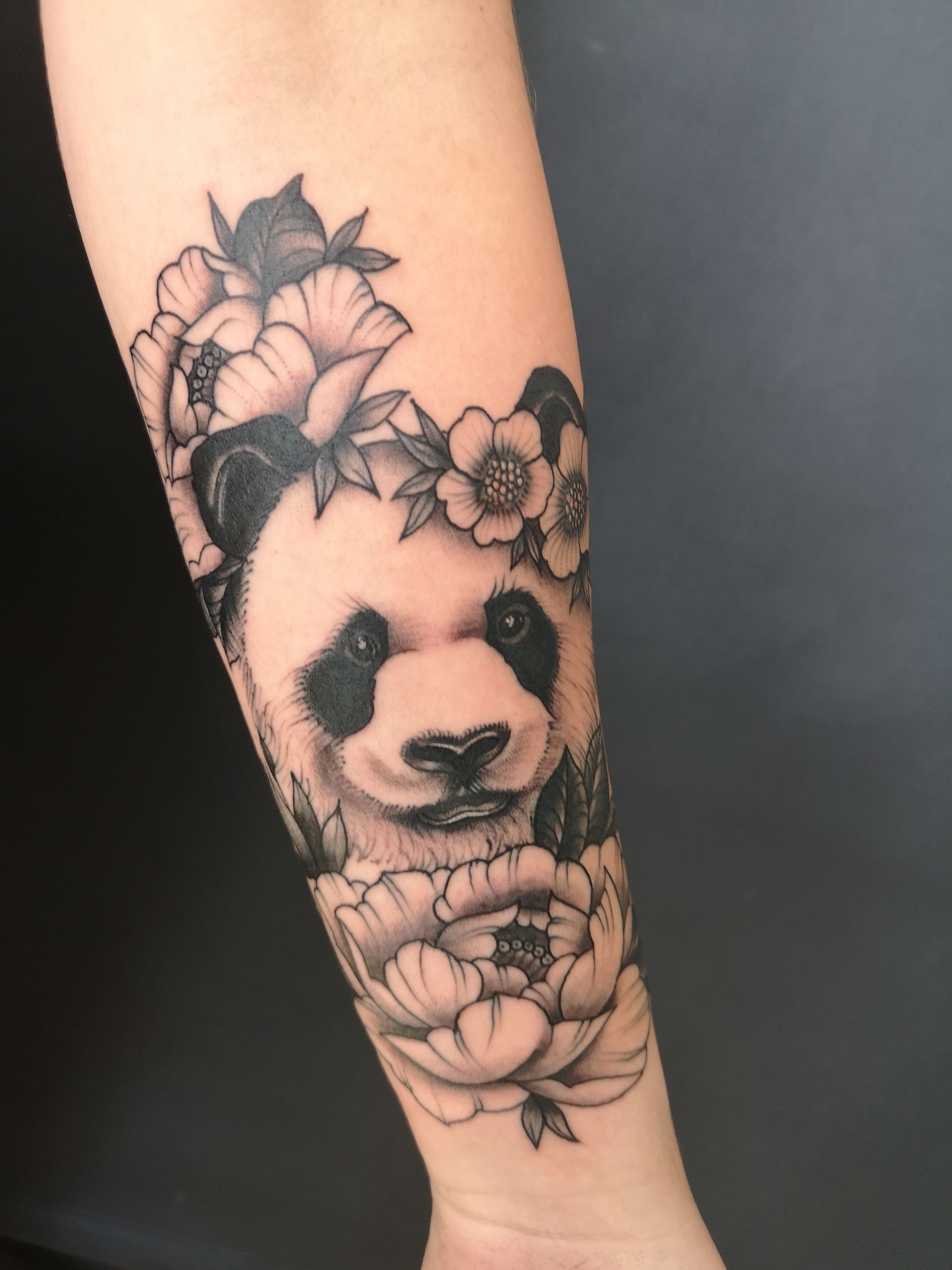 ONIXX Tattoos & Piercings - Fun geometric panda. | Facebook