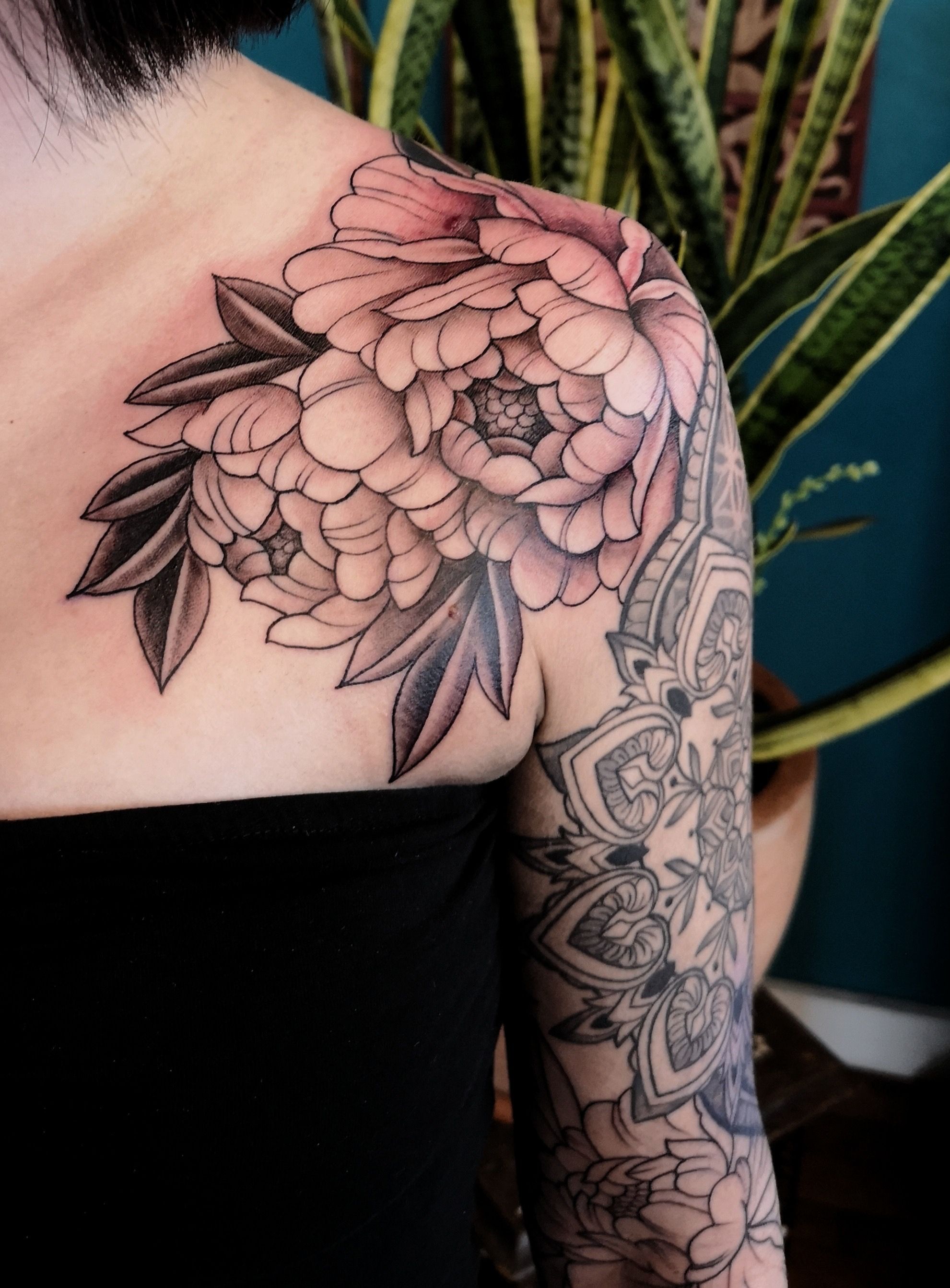 Tattoo uploaded by Wiwi Schrøder • Half sleeve with butterfly 🦋 . . . .  #finelinetattoo #finelinefloraltattoo #floral #floraltattoo  #botanicaltattoo #delicate #ink #backtattoo #sleevetattoo #butterfly •  Tattoodo