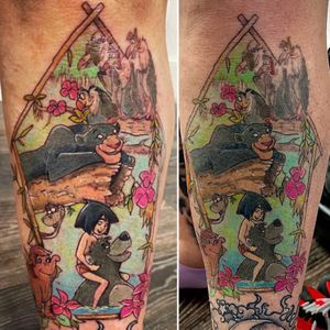 Disney’s Jungle book Henshin tattoo studio 