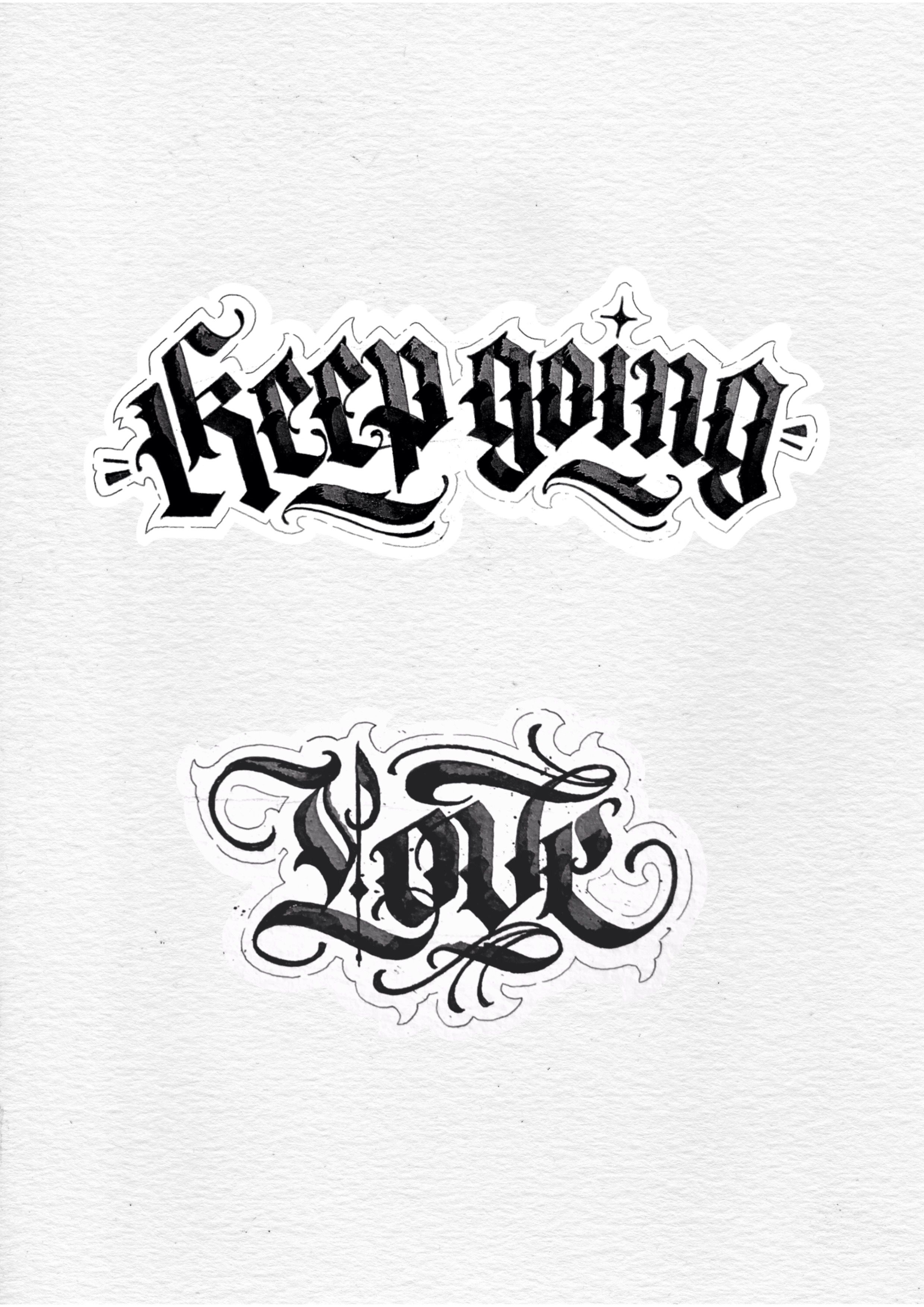 Keep Going Arrow by Stef aka Keki: TattooNOW