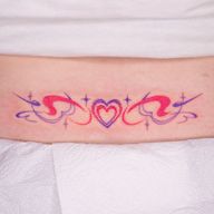 Abstract Heart Design
