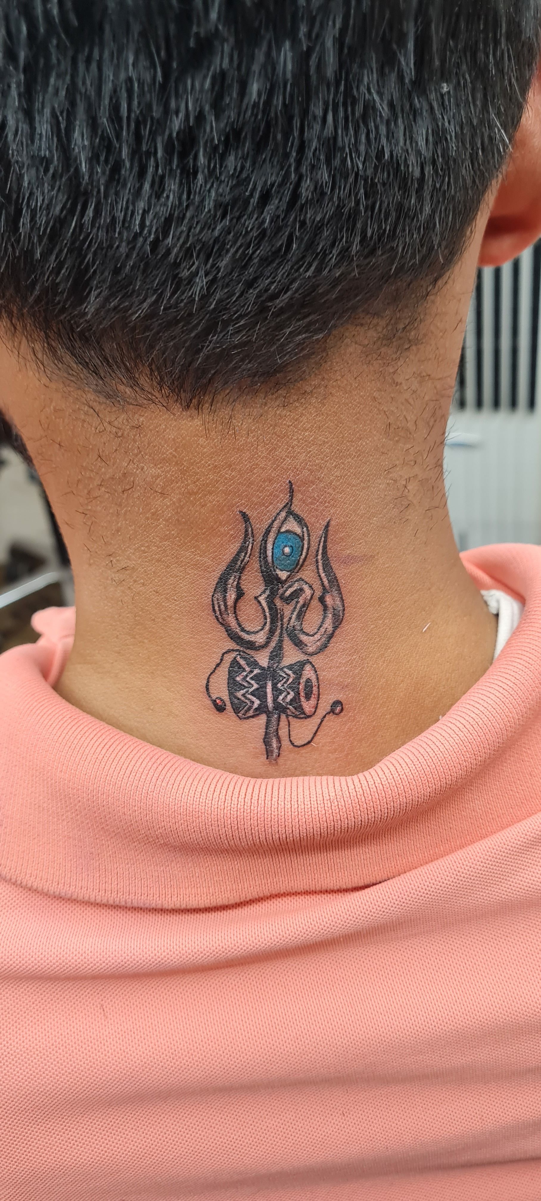 15 Amazing Shiva (Mahadev) Tattoo Designs on Neck 2023 | Tattoos, Trishul  tattoo designs, Shiva tattoo