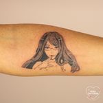 Anime Portrait Tattoo